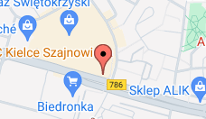 Mapa z lokalizacją firmy