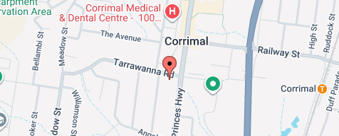 Map of the business location