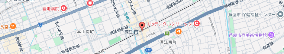 企業/組織の所在地の地図