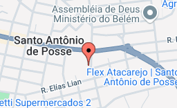 Mapa de localização da empresa