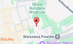 Mapa z lokalizacją firmy