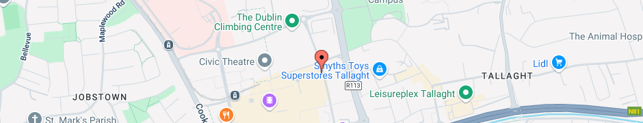 Map of the business location