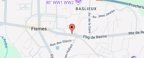 Plan de l'adresse de l'entreprise