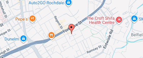 Map of the business location