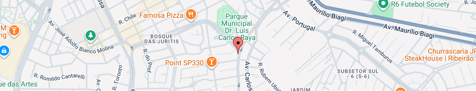 Mapa de localização da empresa